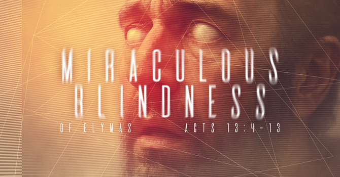 Miraculous Blindness of Elymas