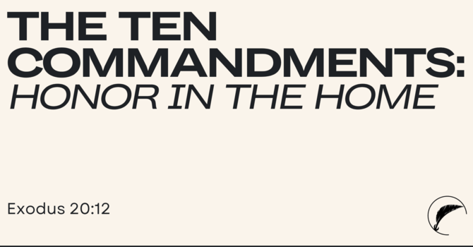 Honor in the Home