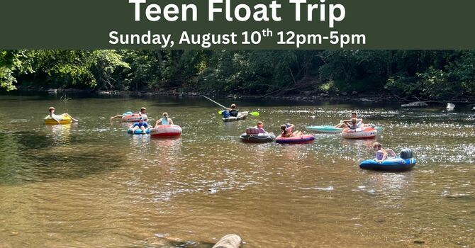Teen Float Trip