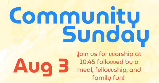 Community Sunday