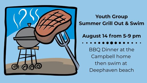 Student Ministry Summer Grill Out & Swim