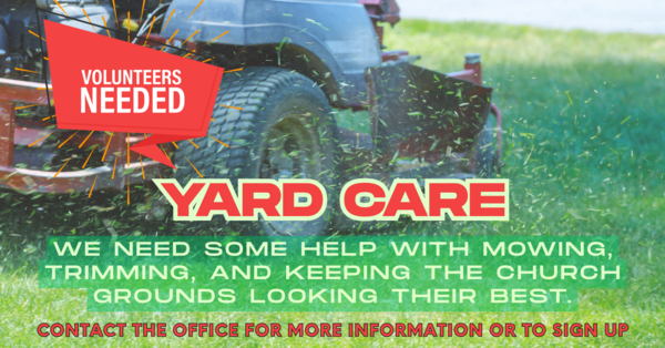 Yard Care Maintenance Help