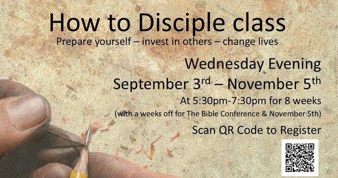 Fall How to Disciple