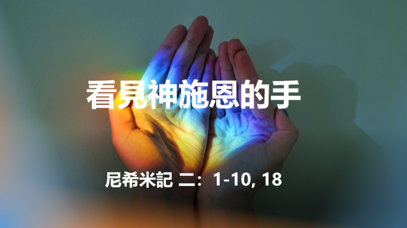 看見神施恩的手