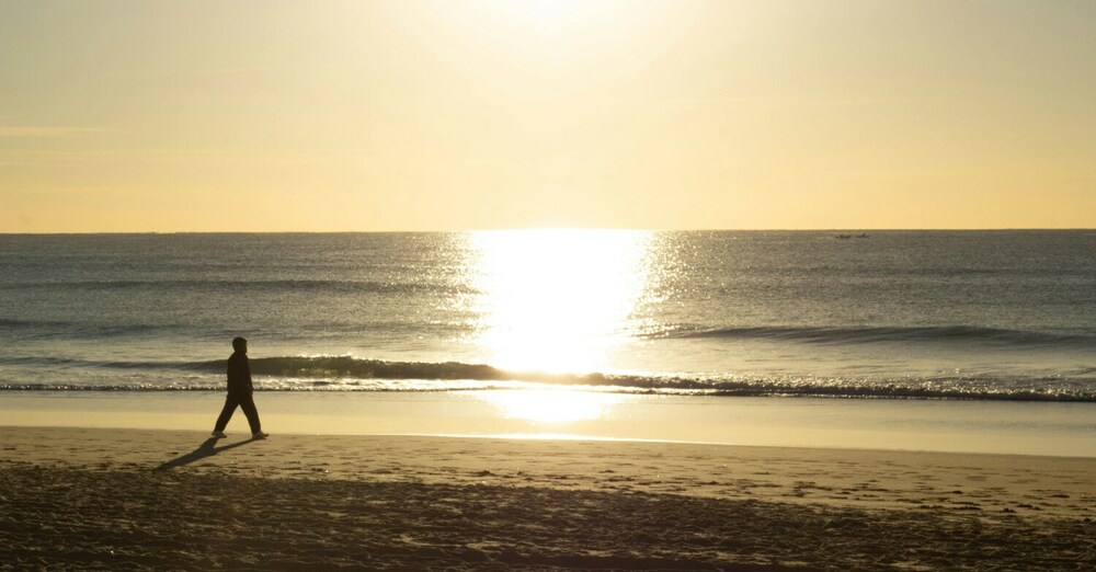 Walking by the Sea