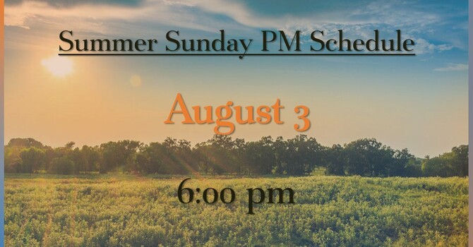 Sunday PM Service