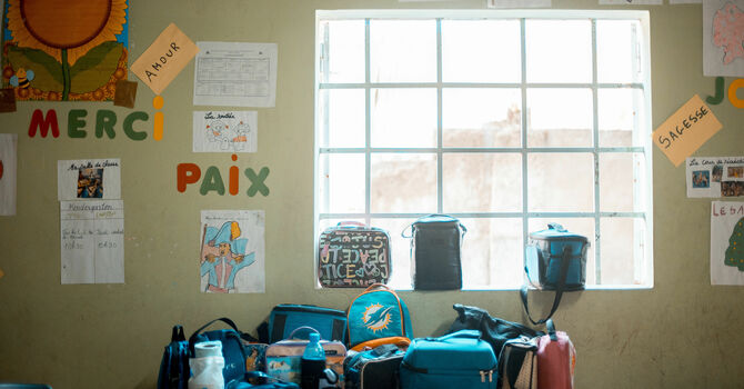 Blessing of the Backpacks 