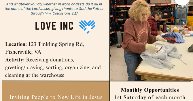Love Inc, Outreach