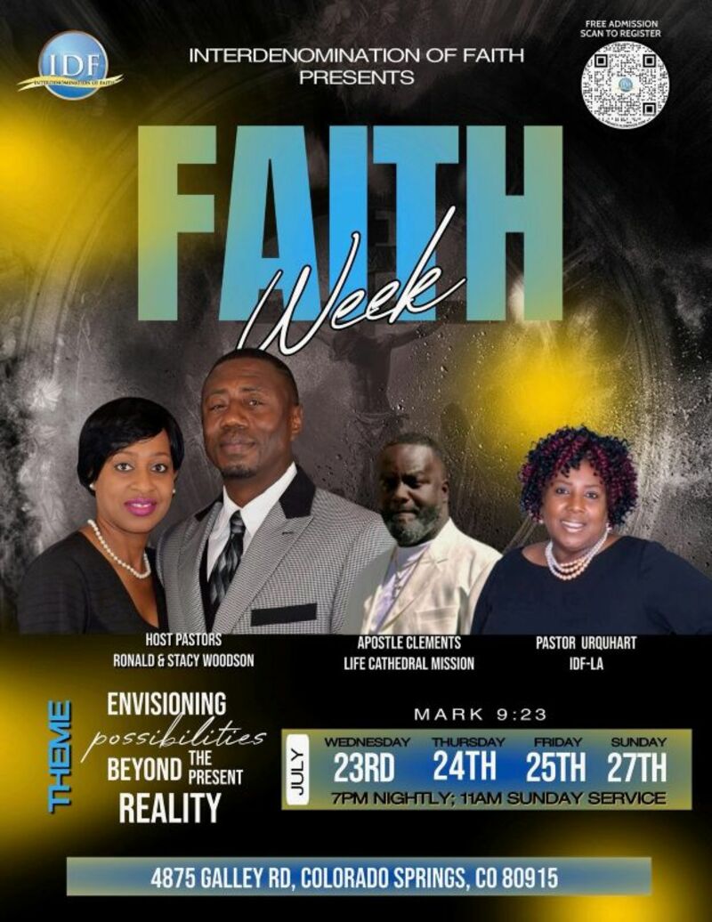 Faith Week 2025 Night 1