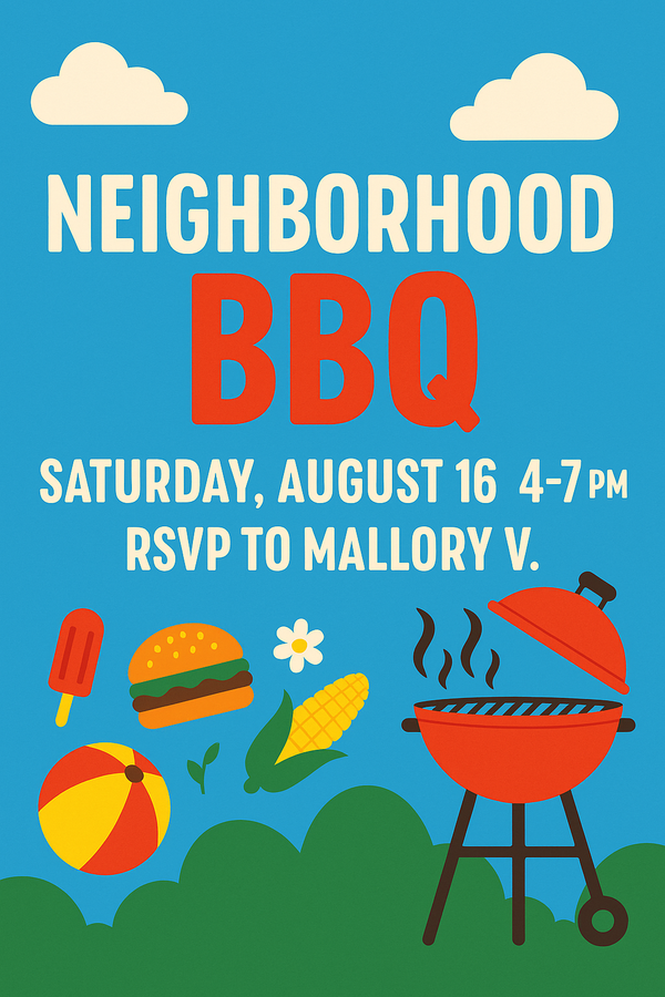 Neighborhood BBQ