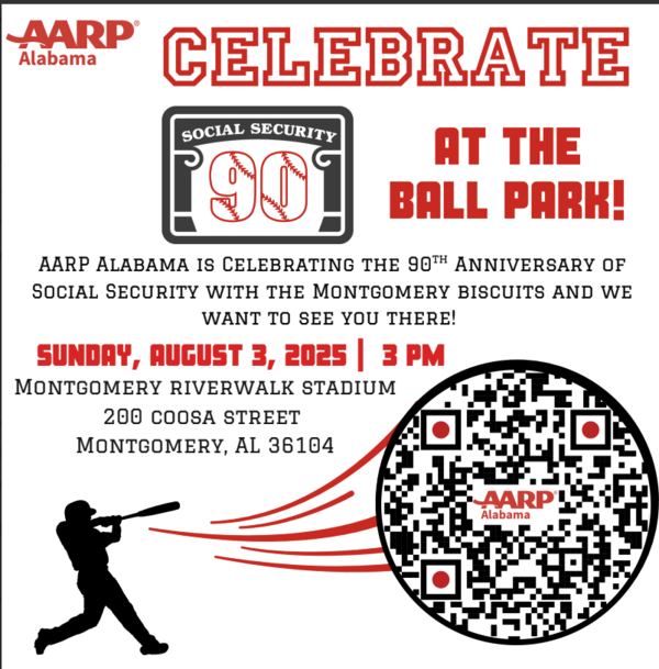 AARP at Montgomery Biscuits August 3