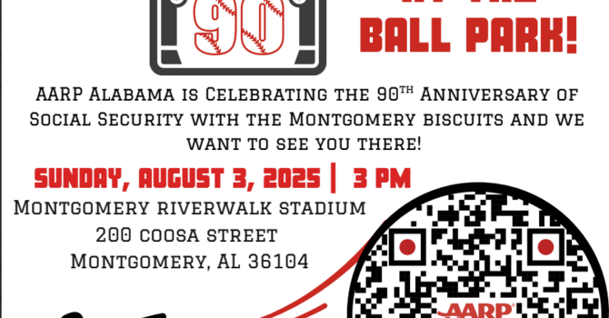 AARP at Montgomery Biscuits August 3 image