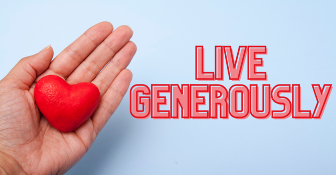 Live Generously image