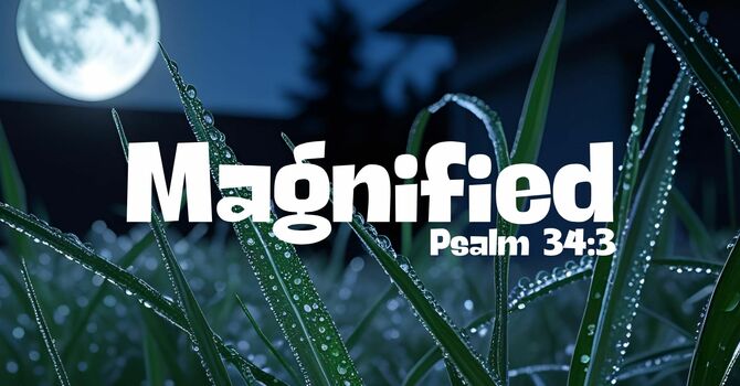 Magnified