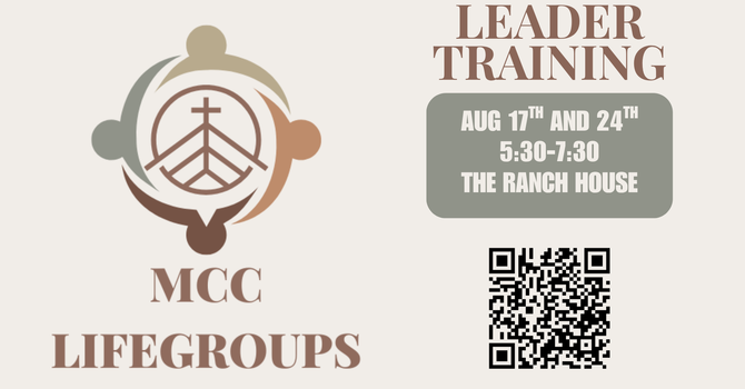 Lifegroup Leader Training