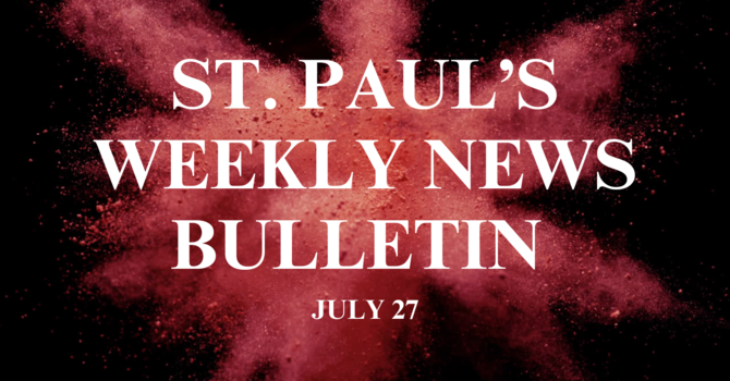 July 27 News Bulletin image