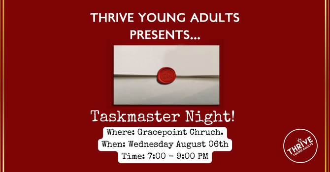 Taskmaster at the Church