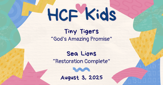 Sunday Children's Ministry