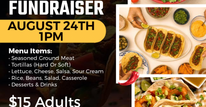 TACO BAR FUNDRAISER 
