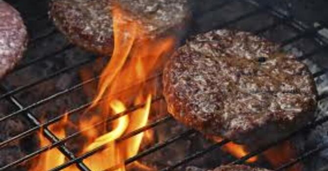BBQ lunch with Redeemer Lutheran