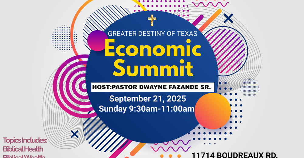 Economic Summit 2025 Freedom and Liberty 2025