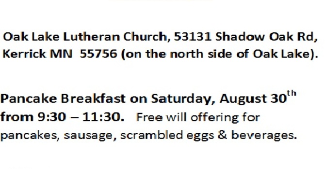 Pancake Breakfast at the Farmer's Market image
