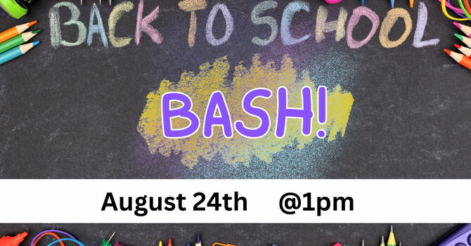 Back to School Bash