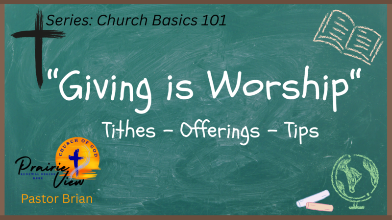 Giving is Worship