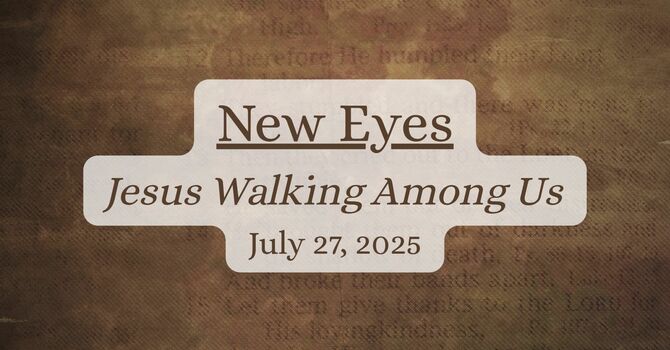 Jesus Walking Among Us Today