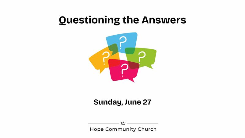 Questioning the Answers