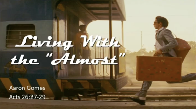 "Living With the Almost"