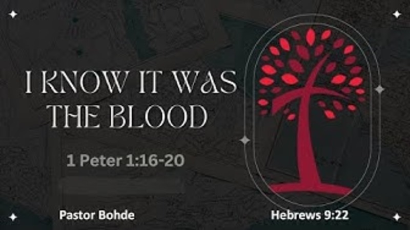 "I Know It Was The Blood"