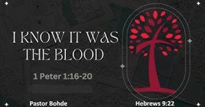 "I Know It Was The Blood"