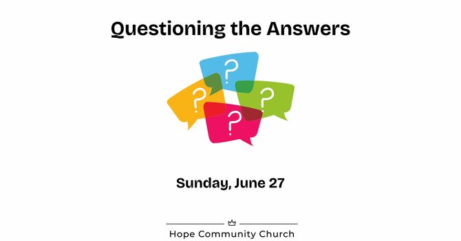 Questioning the Answers