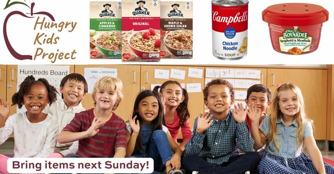 Hungry Kids Project: Food Collection