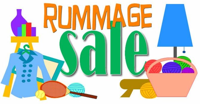 Fundraiser Rummage Sale