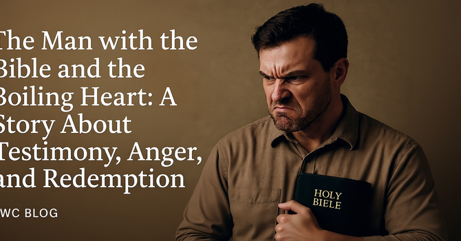 The Man with the Bible and the Boiling Heart:  image