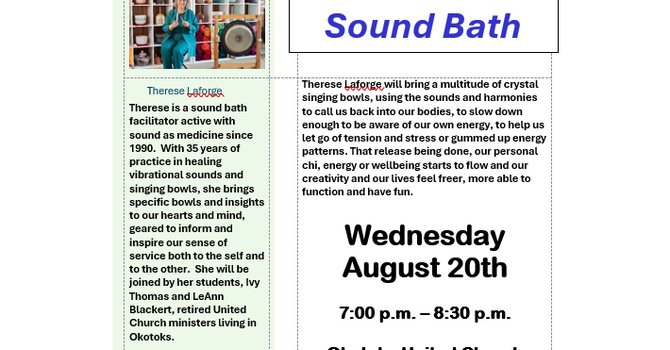 Crystal Bowl Soundbath