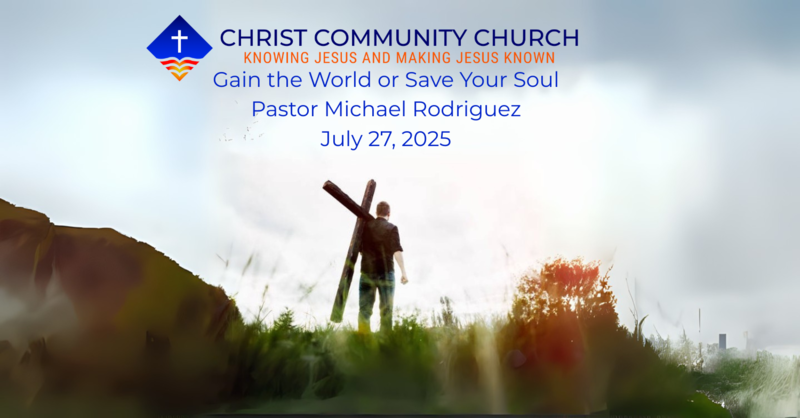 Gain the World or Save Your Should