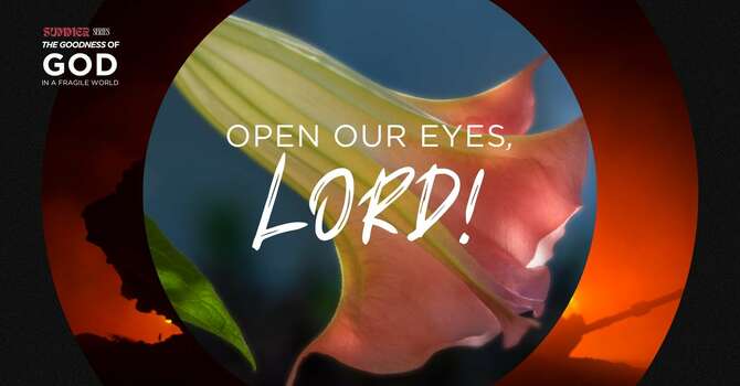 OPEN OUR EYES, LORD!