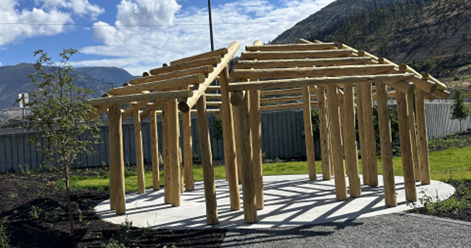 Lytton has a new pergola 