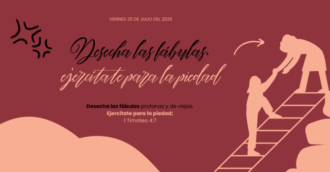 Desecha las fábulas, ejercítate para la piedad. image