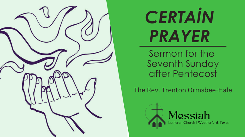 Certain Prayer