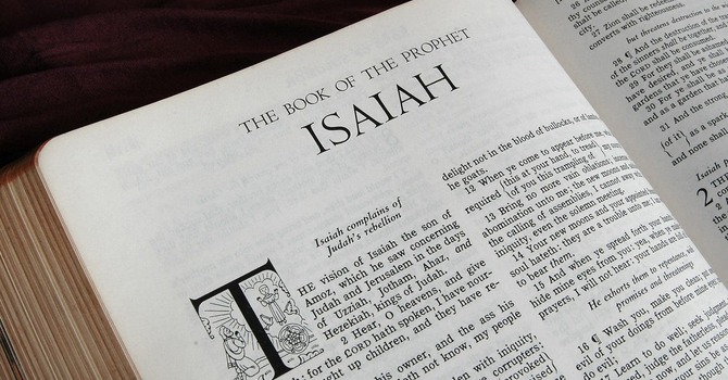 Walking through the Book of Isaiah: Isaiah 42 image