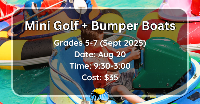 Jr Youth Mini Golf + Bumper Boats