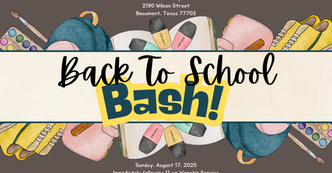 Back to School Bash