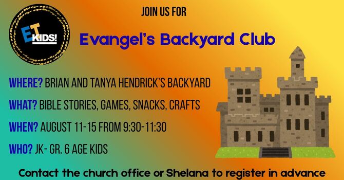 ET Kids Backyard Club