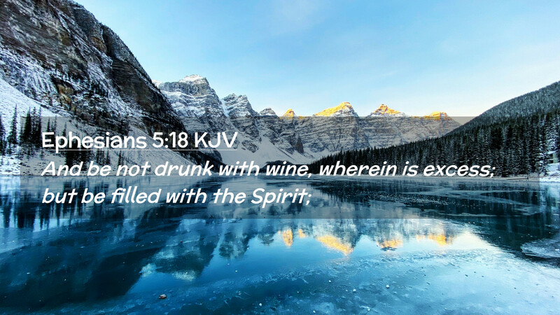 Be filled in the Holy Spirit
