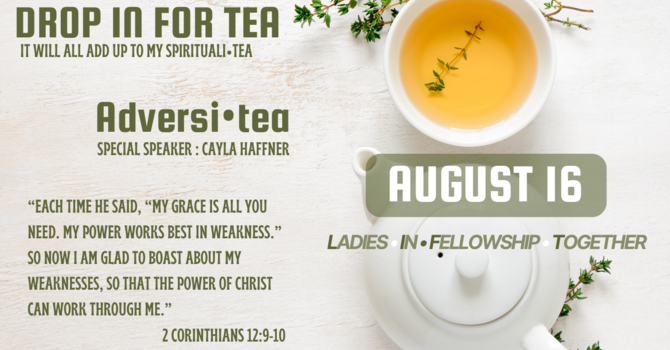 Drop In For Tea