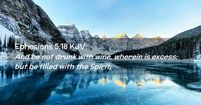 Be filled in the Holy Spirit
